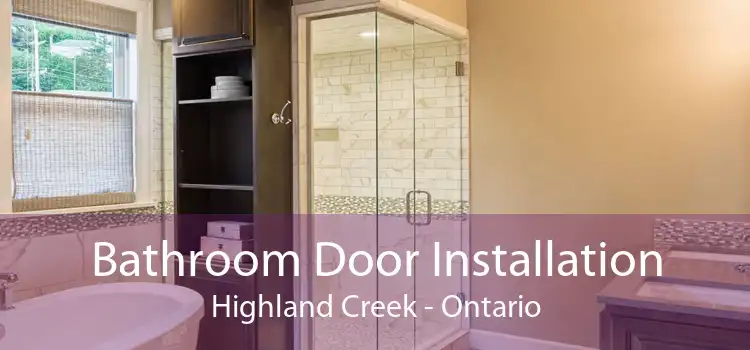 Bathroom Door Installation Highland Creek - Ontario