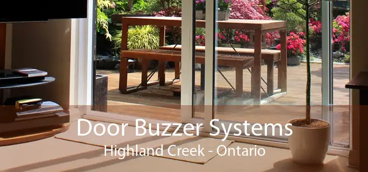 Door Buzzer Systems Highland Creek - Ontario