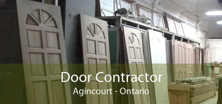 Door Contractor Agincourt - Ontario