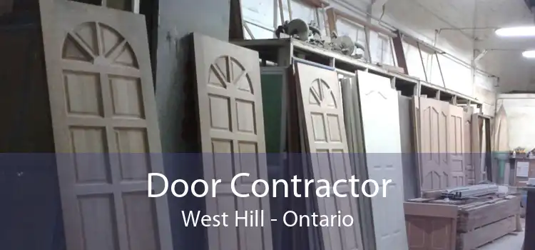 Door Contractor West Hill - Ontario