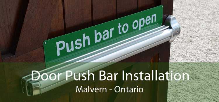 Door Push Bar Installation Malvern - Ontario