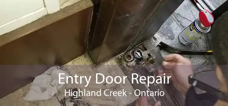 Entry Door Repair Highland Creek - Ontario