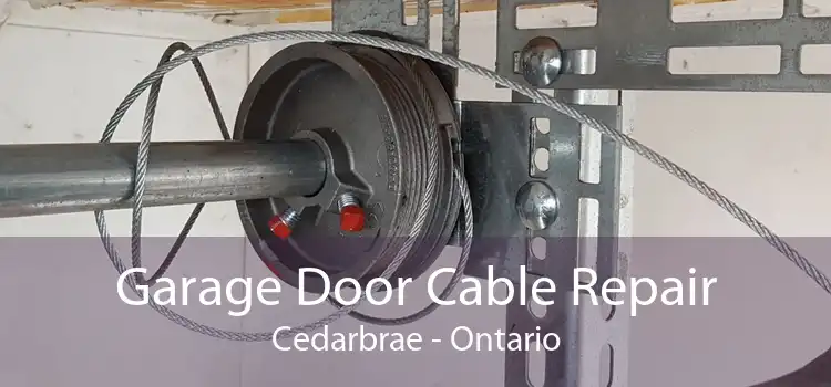 Garage Door Cable Repair Cedarbrae - Ontario