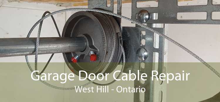 Garage Door Cable Repair West Hill - Ontario