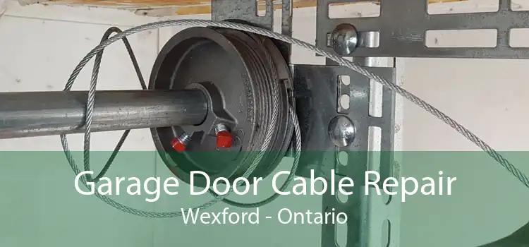 Garage Door Cable Repair Wexford - Ontario
