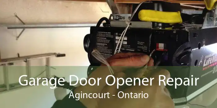 Garage Door Opener Repair Agincourt - Ontario