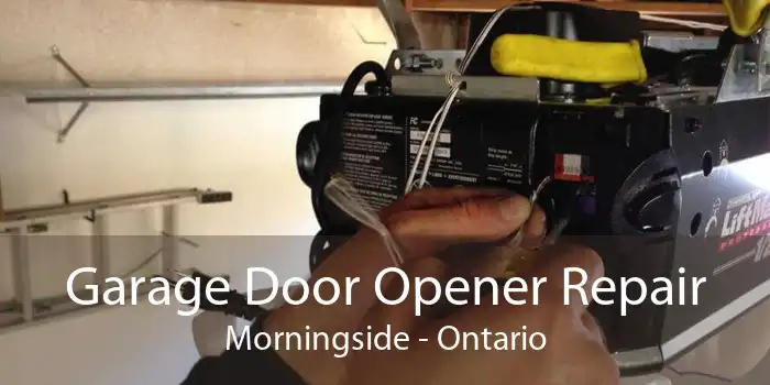 Garage Door Opener Repair Morningside - Ontario