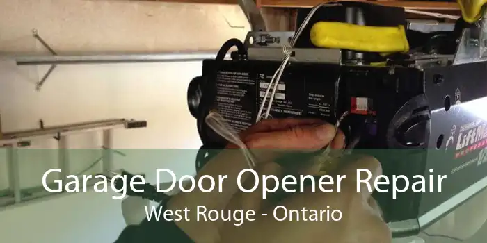 Garage Door Opener Repair West Rouge - Ontario