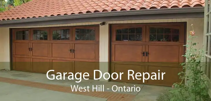 Garage Door Repair West Hill - Ontario