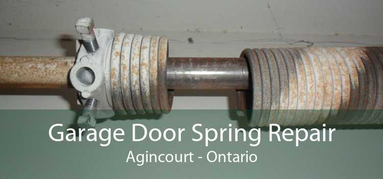 Garage Door Spring Repair Agincourt - Ontario