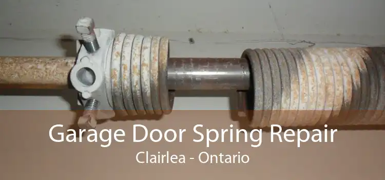 Garage Door Spring Repair Clairlea - Ontario