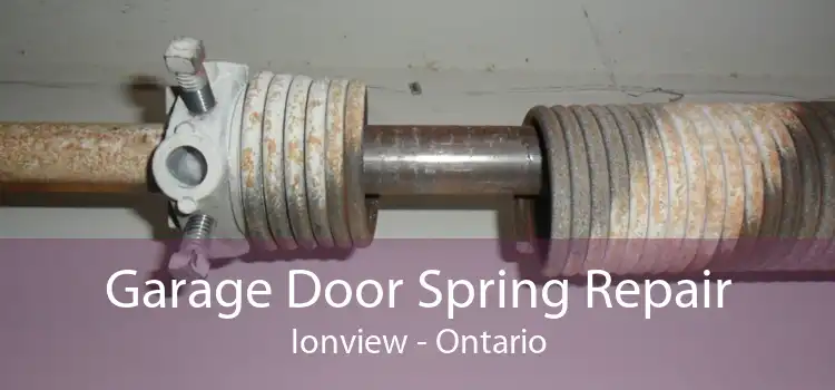 Garage Door Spring Repair Ionview - Ontario