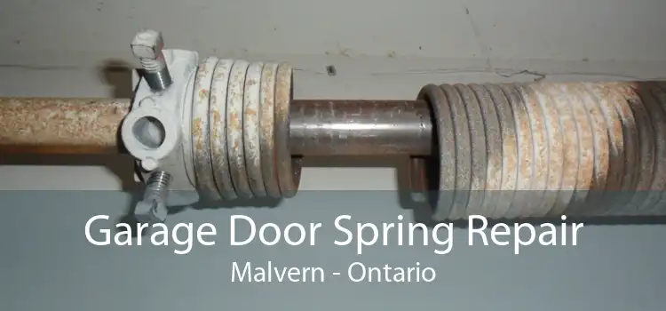 Garage Door Spring Repair Malvern - Ontario
