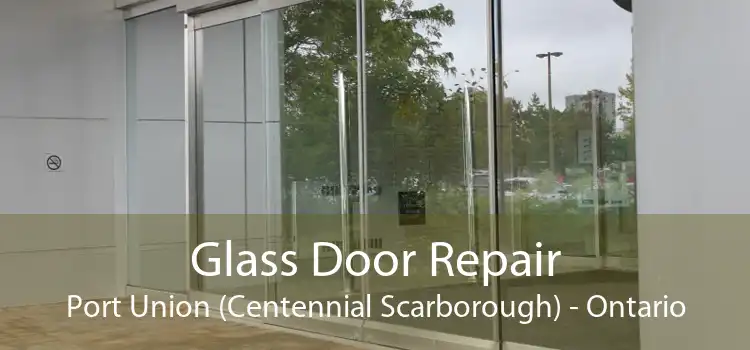 Glass Door Repair Port Union (Centennial Scarborough) - Ontario