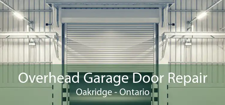 Overhead Garage Door Repair Oakridge - Ontario