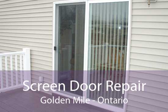 Screen Door Repair Golden Mile - Ontario