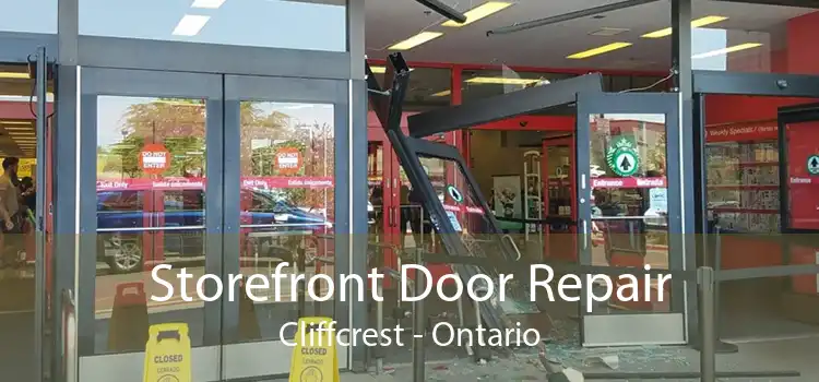 Storefront Door Repair Cliffcrest - Ontario