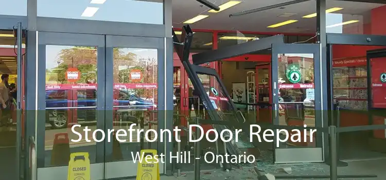 Storefront Door Repair West Hill - Ontario