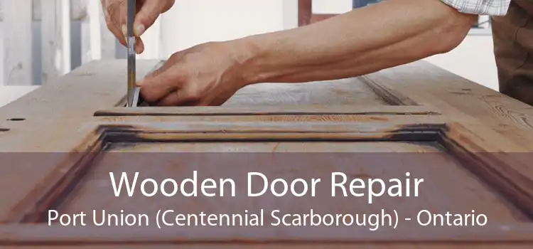 Wooden Door Repair Port Union (Centennial Scarborough) - Ontario